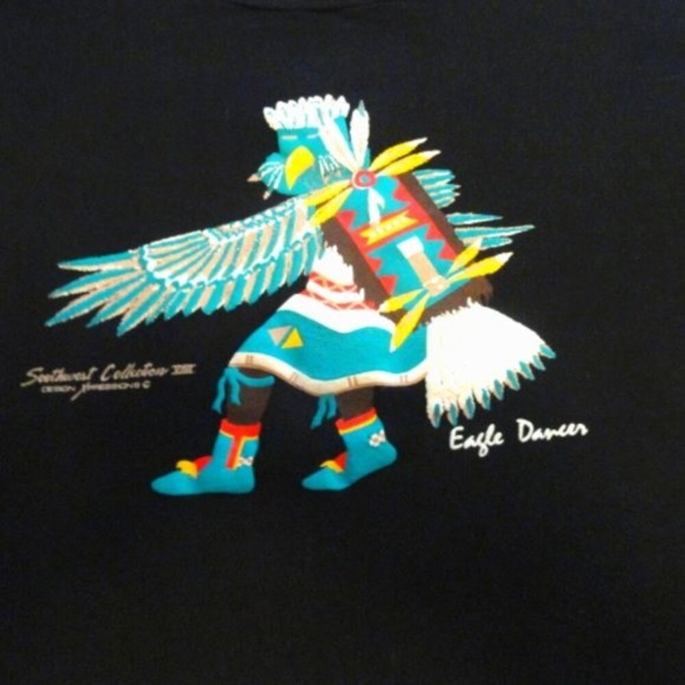 Native American Tee Shirt Eagle Dancer Sz XL
